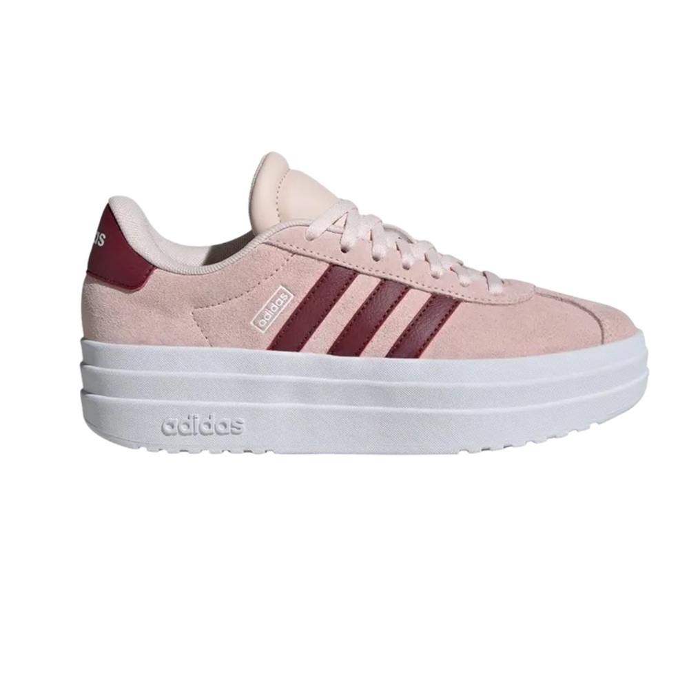 Adidas VL Court Bold J 'Wonder Quartz Shadow Red